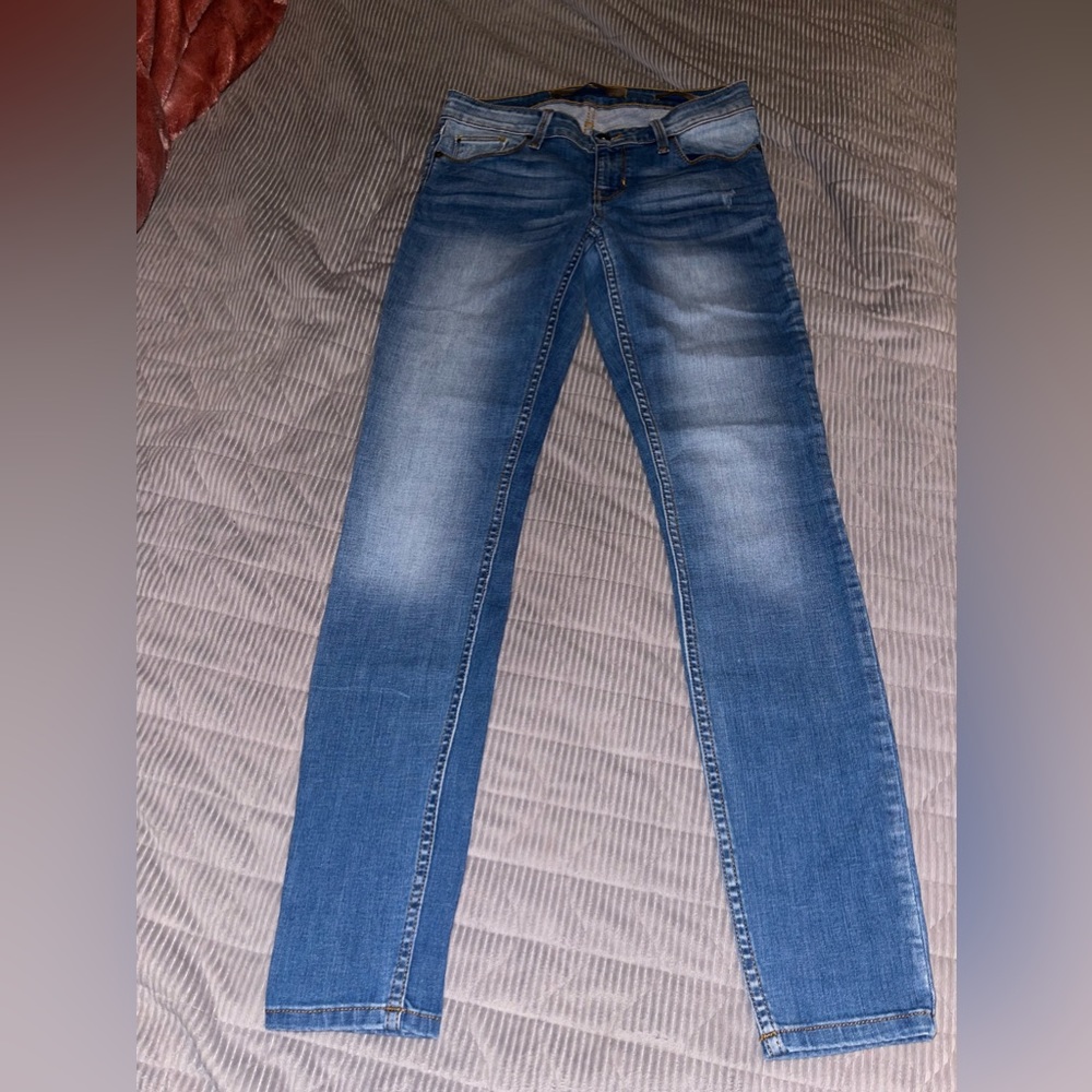 Guess power skinny low jean, 27r
